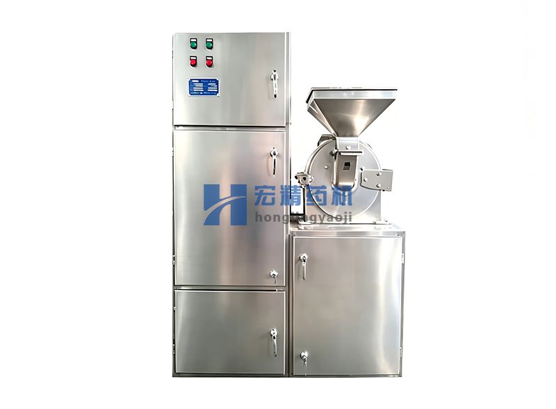 SF-130不锈钢中药粉碎机机组